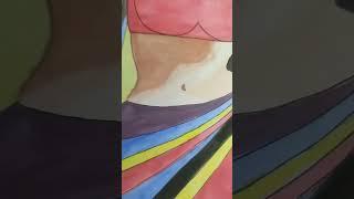 Beautiful painting ️ composition of women || #painting #enjoyyourlife #shorts #beautiful