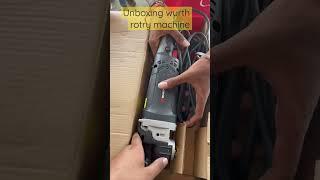 Unboxing the Wurth Polishing Machine | rupesh polisher car detailing