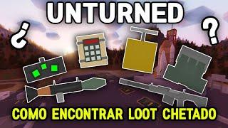 COMO ENCONTRAR LOOT CHETADO EN GERMANY [ITEMS DE RAIDEO] | UNTURNED 3.20.0.1