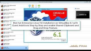 Red hat Enterprise Linux 7.8 Installation on VirtualBox 6.1 with Guest Additions Step by Step