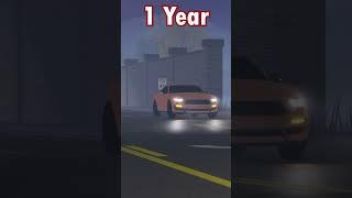 How you treat your car 1 day VS 1 Year.. Roblox ERLC #Shorts