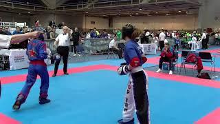 Francesca Ceci v Tatiana Mikheeva Hungarian Kickboxing World Cup 2019