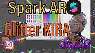 КАК СДЕЛАТЬ МАСКУ KIRA/ГЛИТТЕР/Spark AR/Маски для инстаграм.