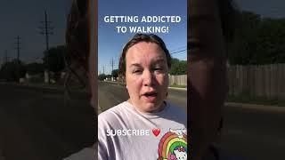 GETTING ADDICTED TO WALKING ‍️. #shorts #walking #lubbock #texas #excercise