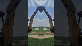 JCB MIRROR EFFECT EXCAVATOR  #jcb #tractor #excavator