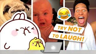 Best Friends Takes the Try Not To Laugh Challenge | If you laugh you lose 