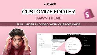 Ultimate Shopify Footer Customization Guide 2024: Free Code & Expert Tips | Dawn Theme Tutorial