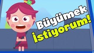 Büyümek İstiyorum - Bebekler ve Çocuklar için Şarkılı Çizgifilm