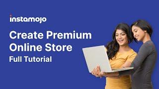 Instamojo premium online store full tutorial | Add products | Add description | Add theme