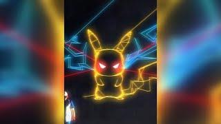 Pikachu Laser Art using Mirrors  #shorts