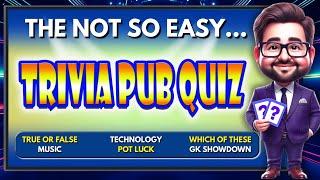 60 Epic Quiz Questions! TRIVIA & PUB QUIZ CHALLENGE! 