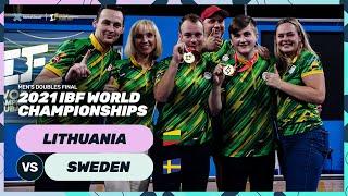 Lithuania v Sweden Men's Doubles Final | 2021 IBF World Championships