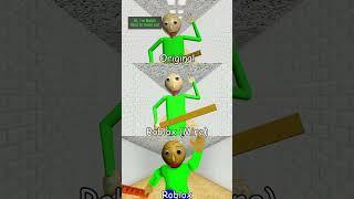 *Full Comparison* Hi, I'm Baldi! Nice to meet ya? #baldisbasics #roblox #pghlfilms