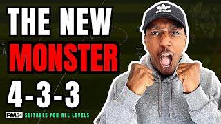 THE MONSTER 433 (Destroy With ANY Team) | Best FM24 Tactics | Football Manager 2024