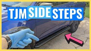 TJM SIDE STEPS | HOW TO Install | 2021 Isuzu DMAX X-Terrain | D-Max Build Series #25