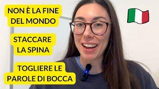 8 Italian Phrases You Actually Need to Know for Informal Conversation (B1 +) (Subtitles)