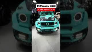 This $1 Million Mansory G850 Is INSANE! #shorts