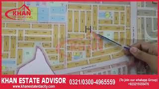 LDA City Phase 1 Map details Update by Khan Estate