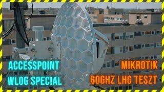 Mikrotik 60GHz LHG performance test - AP WLOG Special - ENGLISH SUBTITLES!