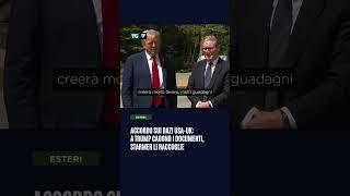 Accordo sui dazi Usa-Uk: A #Trump cadono i documenti, Starmer li raccoglie