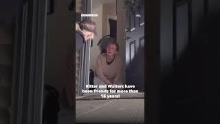 Woman crosses the country to surprise 1st-time mom best friend | GMA