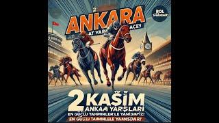 2 Kasım 2024 Ankara At Yarışı Tahmini