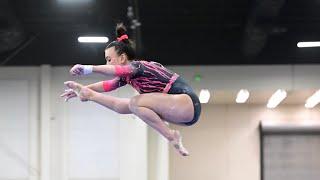 Stella Fischer, DP Nationals, 5th place Beam (tie), 9.525, Jr. D, 5/11/25