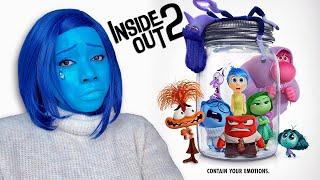 I Dressed Up As Sadness To Watch INSIDE OUT 2 For The First Time  (Movie Reaction)