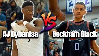 #1 AJ  Dybansta vs Beckham Black ! Utah Prep vs Duncanville | UTAH HOOPFEST