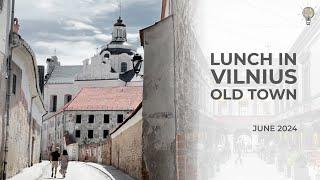 A Sunny Sunday In Vilnius Old Town: Searching For Lunch