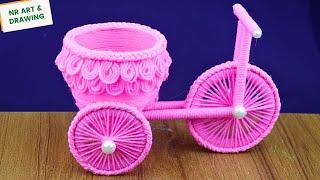 Innovative DIY Organizer Ideas Using Waste Plastic Bottle and Woolen Rope - Best out of waste