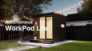 Autonomous WorkPod Lite - A more affordable backyard room