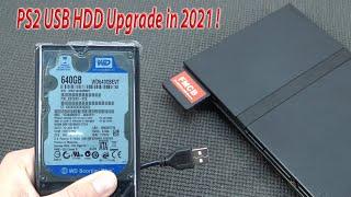 Playstation 2 SLIM HDD Upgrade in 2021 !