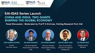 Panel Discussion: The Roles of China and India in the Global Economy