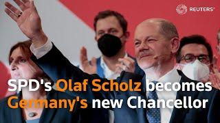 SPD's Olaf Scholz becomes Germany's new Chancellor