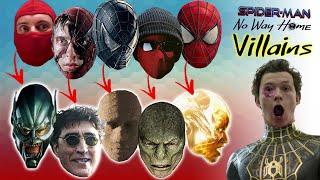 Spider-Man No Way Home VILLAINS: Explained in 4 minutes!!