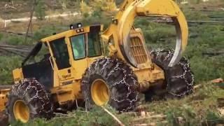 630E skidder: Dickinson Logging