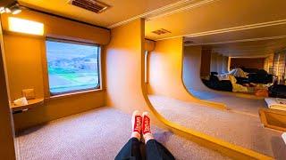 Overnight Sleeper Train Trip in Japan's only cheapest sleeper train room｜Sunrise | Tokyo - Takamatsu