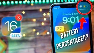 iPhone XR and iPhone 11 On iOS 16 Beta 5 | Battery Percentage Conspiracy!!