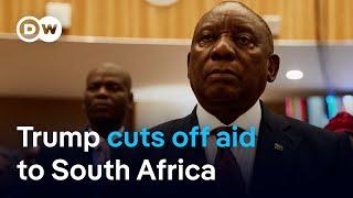 How is South Africa reacting to Trump's threat of blocking aid? | DW News