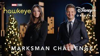 Marksman Challenge | Marvel Studios' Hawkeye | Disney+