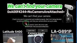 100% SOLVED: "We Can't Find Your Camera" Fix Error Code 0xA00F4244(0xC00D36D5) on Windows #technodev