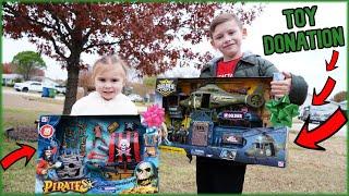 Toy Donation For Kids Operation Save Christmas By Chap Mei with Evan Storm