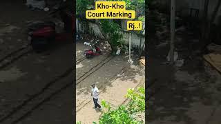 #kho-kho #court #marking #zphs #sape #rj