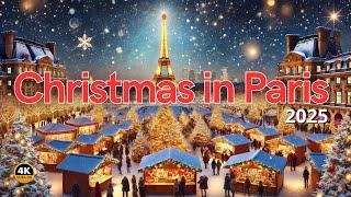  Christmas in Paris: A Magical Walking Tour | Louvre, Eiffel Tower, Holiday Markets etc.