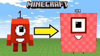 [NEW ADD-ON] Numberblocks Minecraft MORPHS 1-100