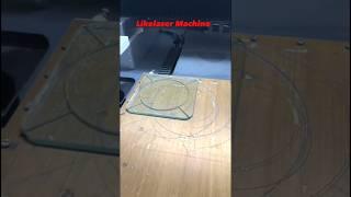 Laser Glass Cutting #laserglasscutting