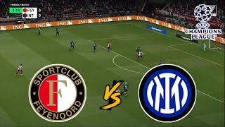 FEYENOORD vs INTER MILAN | UEFA CHAMPIONS LEAGUE 2024/2025 | FOOTBALL LIFE 2025