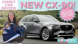 2023 Mazda CX-90 review – BabyDrive car seat installation test at the Australian launch!