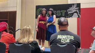 G-Fest Costume Parade: King Usagi’s Twin Temple Priestesses (Dottie And Rose)